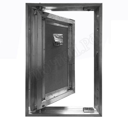 Люк-дверь под плитку Техно Противопожарный 450*1800, 1 створка Люк-дверь под плитку Техно Противопожарный 450*1800, 1 створка