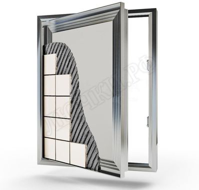 Люк-дверь под плитку Техно Противопожарный 450*1800, 1 створка Люк-дверь под плитку Техно Противопожарный 450*1800, 1 створка