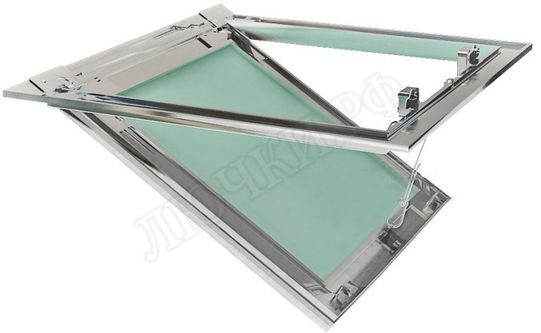 Люк под покраску Ультра для установки в потолок 200*300 (посадочный размер 206*306) Люк под покраску Ультра для установки в потолок 200*300 (посадочный размер 206*306)