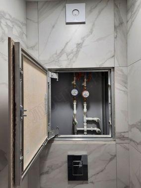 Люк под плитку Секрет 3.0 400*900, с антипровисом Люк под плитку Секрет 3.0 400*900, с антипровисом