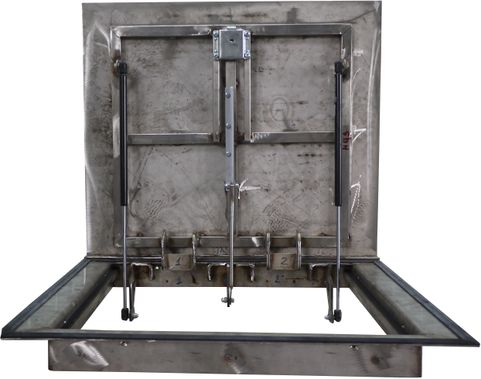 Напольный люк Дворник Уголок, нержавеющая сталь AISI 304 1000*2300 Напольный люк Дворник Уголок, нержавеющая сталь AISI 304 1000*2300