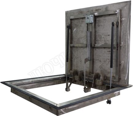 Напольный люк Дворник Уголок, нержавеющая сталь AISI 304 1000*2300 Напольный люк Дворник Уголок, нержавеющая сталь AISI 304 1000*2300