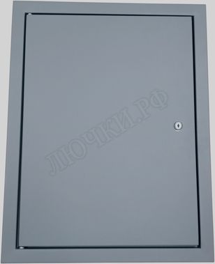 Люк сантехнический Элит усиленный 1 мм с замком 300*1600, RAL 9003 муар Люк сантехнический Элит усиленный 1 мм с замком 300*1600, RAL 9003 муар