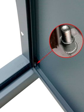 Люк сантехнический Элит усиленный 1 мм с замком 300*1600, RAL 9003 муар Люк сантехнический Элит усиленный 1 мм с замком 300*1600, RAL 9003 муар