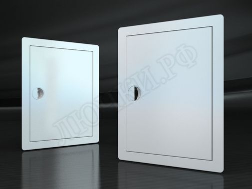 Люк сантехнический пластиковый с ручкой 150*300 Люк сантехнический пластиковый с ручкой 150*300