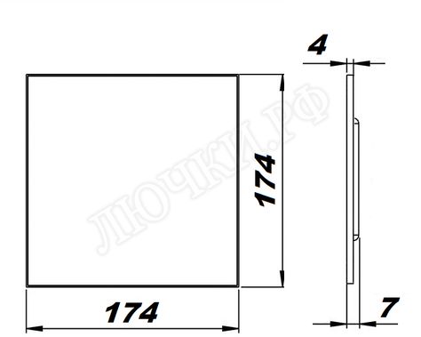 Вытяжной вентилятор airRoxy DTS, дерево, 01-187 Вытяжной вентилятор airRoxy DTS, дерево, 01-187