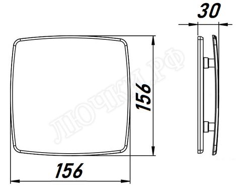 Вытяжной вентилятор Awenta System+, Silent, 100, KWS100T, PNB100, Белый, пластик Вытяжной вентилятор Awenta System+, Silent, 100, KWS100T, PNB100, Белый, пластик