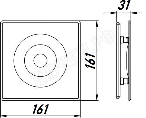 Вытяжной вентилятор Awenta System+, Silent, 100, KWS100T, POS100, Серебро (сатин), пластик Вытяжной вентилятор Awenta System+, Silent, 100, KWS100T, POS100, Серебро (сатин), пластик