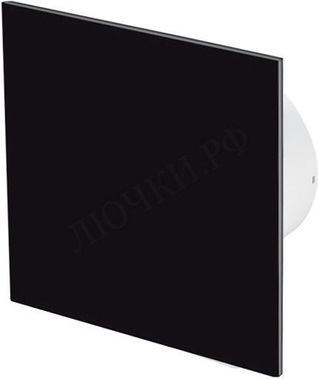 Вытяжной вентилятор Awenta System+, Turbo, 125 KWT125CTR, Trax Glass, PTGB125P, Чёрный глянцевый, стекло Вытяжной вентилятор Awenta System+, Turbo, 125 KWT125CTR, Trax Glass, PTGB125P, Чёрный глянцевый, стекло